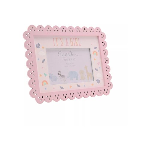 Widdop & Co. Petit Cheri - Foto ram - Petit Cheri, Its A Girl, Pink, 10x15 cm Cene