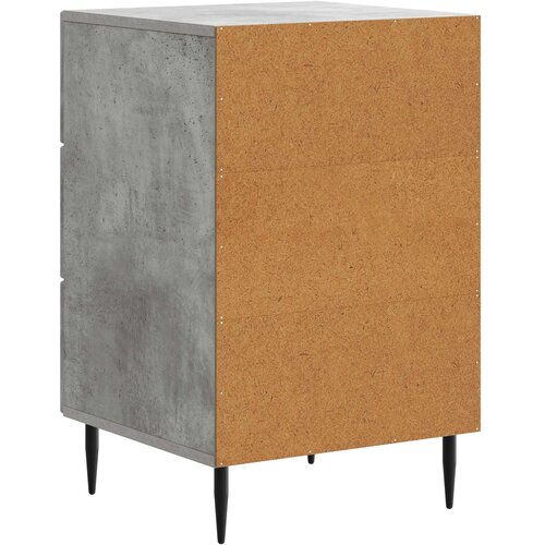  Noćni ormar Betonska siva 43 x 41 x 66,5 cm Konstruirano drvo Slike