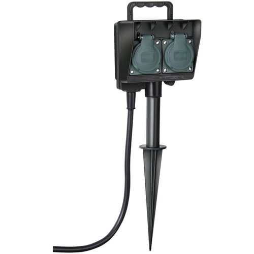 Brennenstuhl 2-way garden socket outlet with earth spike Cijene