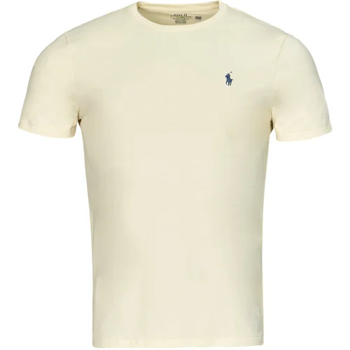 Polo Ralph Lauren Majice s kratkimi rokavi T-SHIRT AJUSTE EN COTON Bež