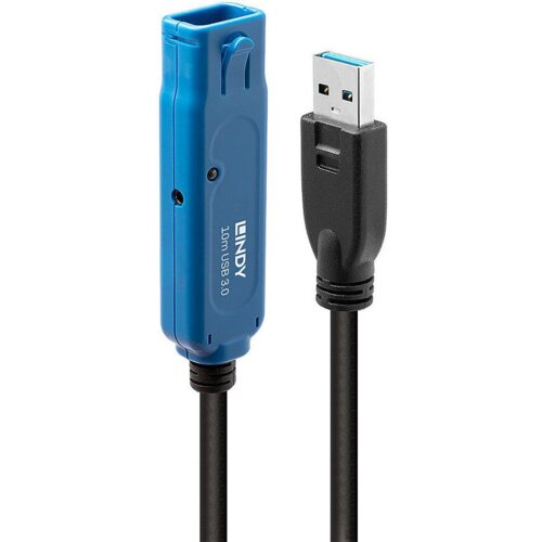 Lindy 43157 USB kabel 10 m USB 3.2 Gen 1 (3.1 Gen 1) USB A Črna Cene