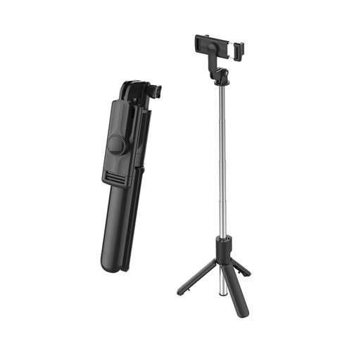 Selfie Tripod FIREBIRD by ADDA PH-001-BK, Bluetooth, 18,5 - 68cm, crni Slike