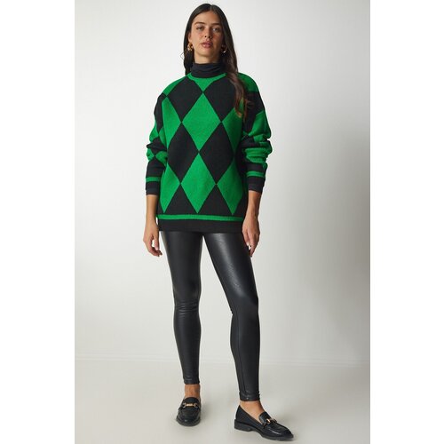  Sweater - Green - Oversize Cene