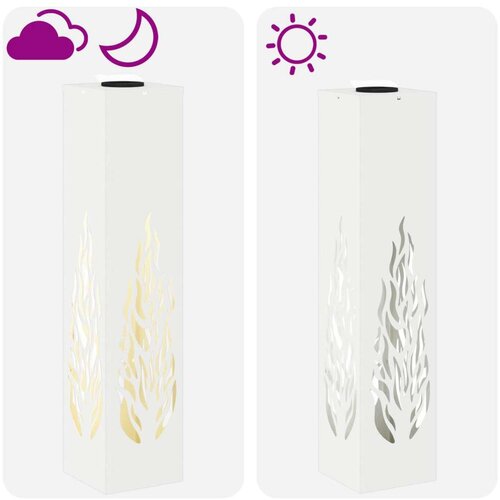  Solarna LED svjetlost za stazu 2 pcs Bijelo Slike