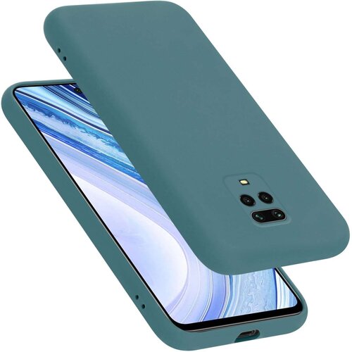 Cadorabo Ohi&scaron;je je združljivo z Xiaomi RedMi NOTE 9 PRO / NOTE 9S in tekoča zelena - Za&scaron;čitni ovitek iz prožnega silikona TPU, (20860556) Cene