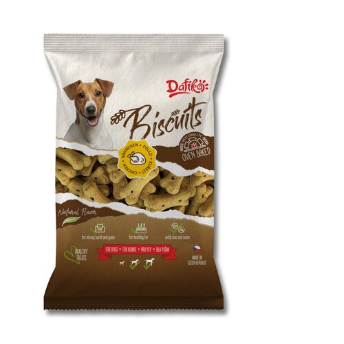 Dafiko Biskvit Poslastica za pse, Koskice, Piletina, 400 g Cene
