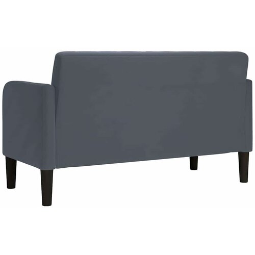  Dvosjed tamno sivi 109 cm bar&amp;scaron;un Slike