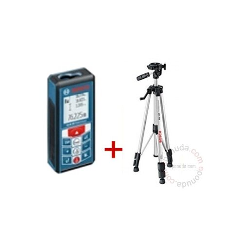 Bosch laserski daljinomer GLM 80 Professional + GRATIS BS 150 stativ Slike