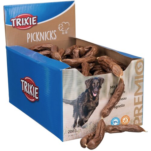 Trixie kobasica za pse picknicks premio jagnjetina 1 komad Slike
