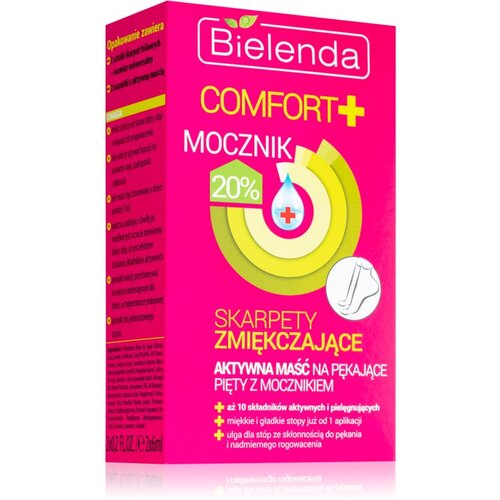 Bielenda Comfort+ mehčalna nega za razpokano kožo stopal 20% Urea 2 x 6 ml Cene