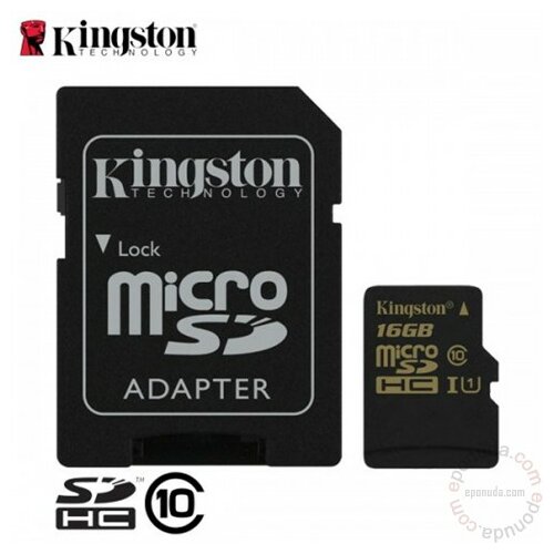 Kingston SDCA10/16GB memorijska kartica Slike