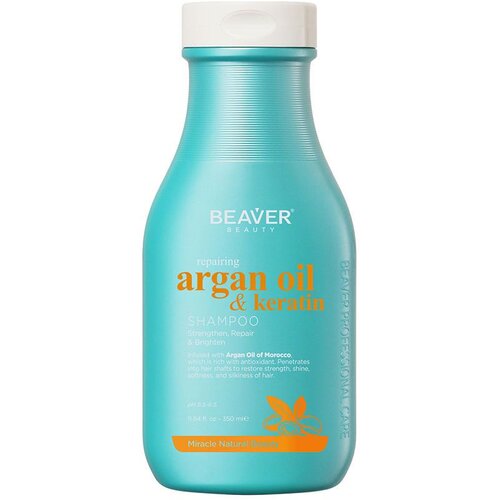 Beaver &amp;Scaron;ampon za popravak s arganovim uljem i keratinom 350 ml Slike