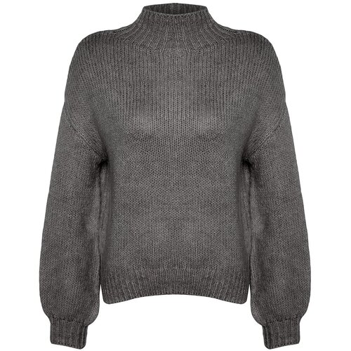 Trendyol ženski duks TWOAW24KZ00290, Antracit-Siva Cene
