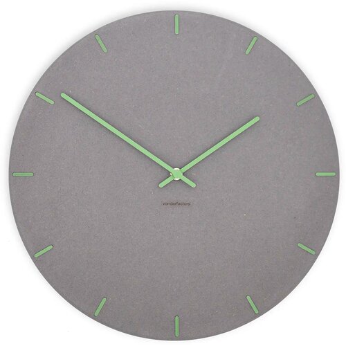 Von Der Factory Zidni sat Luxhora Pura Circ Light Grey 11 boja kazaljki Cijene