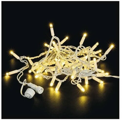  Poveziva svetlosna girlanda 50xLED/5m IP44 topla bela bela Slike