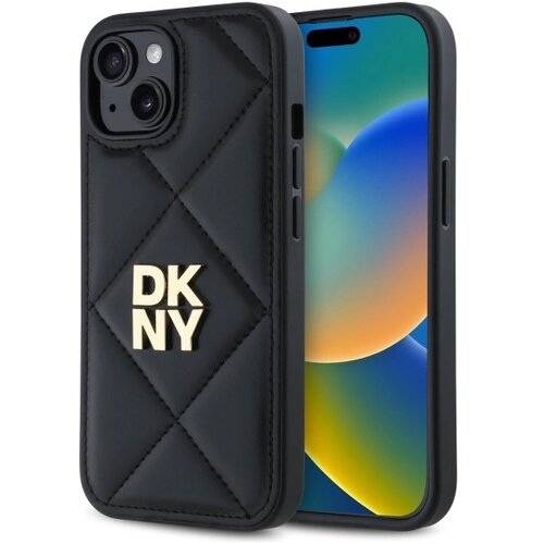 Dkny OVITEK PREŠIT STACK LOGO OVITEK ZA IPHONE 14 ČRN, (21897071) Cene
