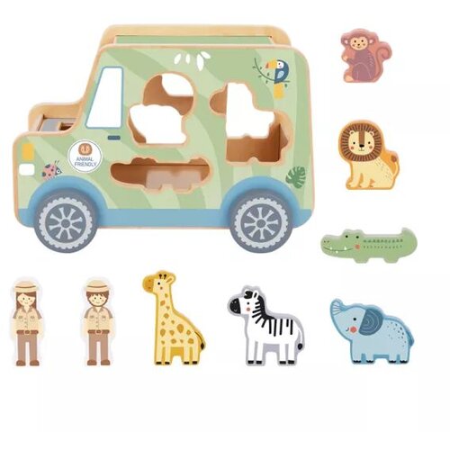 Tooky Toy safari igralni komplet, les Cene