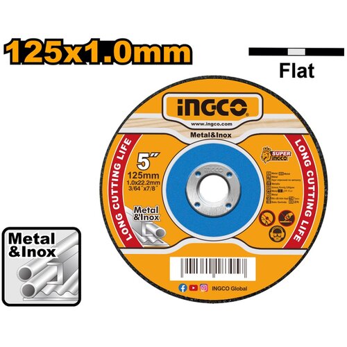  Rezna ploča za metal MCD101251 125mm INGCO Cene