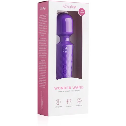 Easytoys Wand Collection vibrator EasyToys Mini Wand, ljubičasti Slike