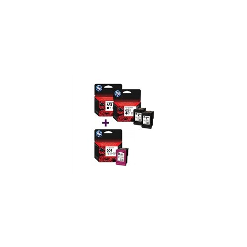 HP Komplet tinta za nr.651 (2 x BK + CMY), original Cene