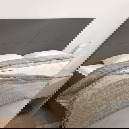 vidaXL Uzglavlje 4 kom sivi 90x5x78/88 cm od umjetne kože Cijene