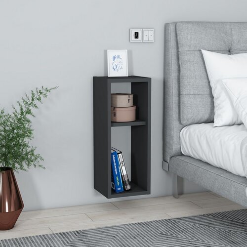 Hanah home klaus - anthracite anthracite nightstand Cene
