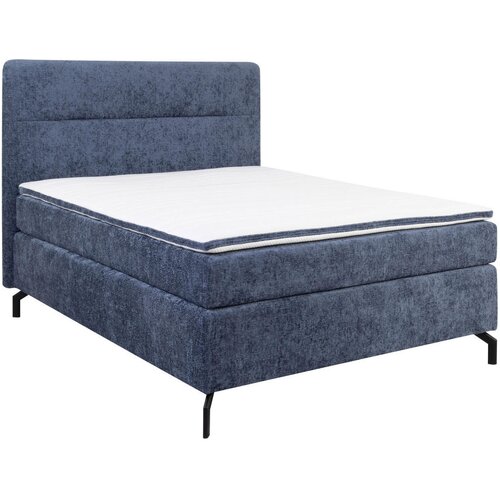 Esposa POSTELJA BOXSPRING 140 cm x 200 cm , tekstil modra Cene