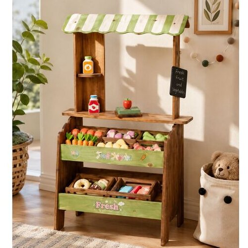 Topi Toys Drveni spolja&amp;scaron;nji supermarket za decu MSN25035 Slike
