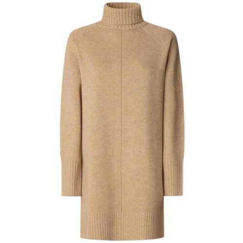 PepeJeans Kratke obleke PL9537714 Bež Slike