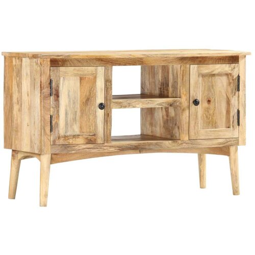  Komoda 100x35x60 cm trden mangov les Slike