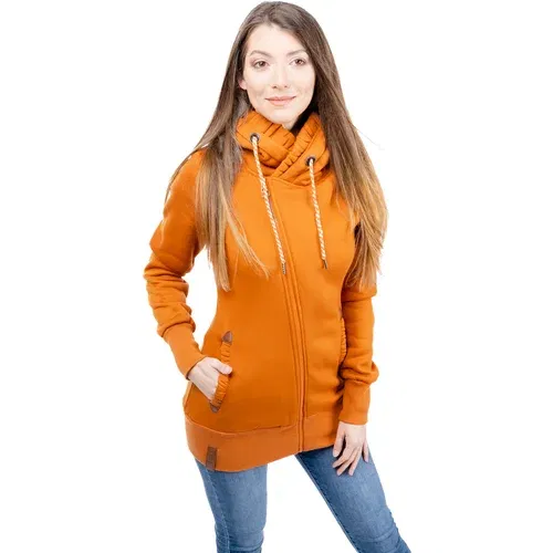 Glano Women's Extended Sweatshirt - orange