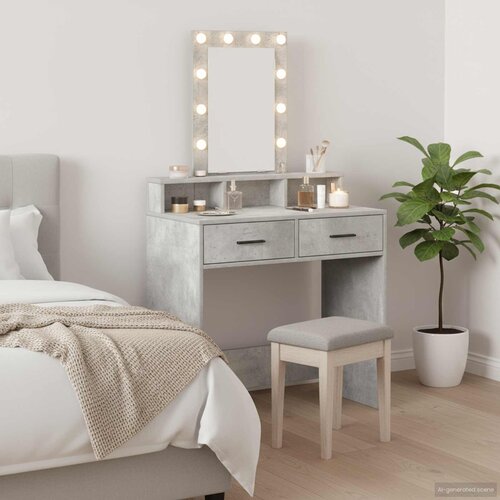  Toaletni stol Siva 79 x 41 x 140 cm Konstruirano drvo Cene