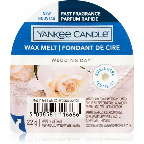 Yankee Candle Wedding Day vosak za aroma lampu 22 g