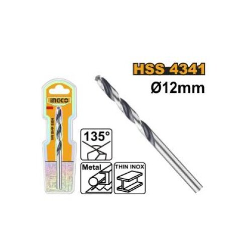 Ingco dbt1201204 hss burgija za metal 12mm ( DBT1201204 ) Cene