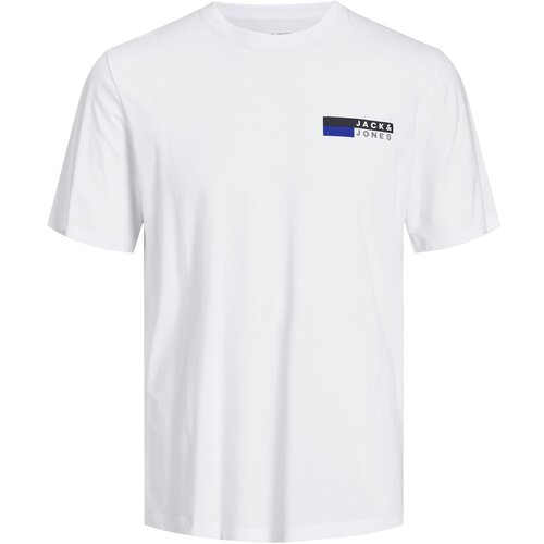 Jack &amp;amp; Jones Majica crna / bijela Slike