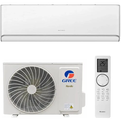 Gree AIRY NORDIC GWH12AVDXE-K6DNA1A 3,5kw wifi (ogrevanje do -30) (Doseg močnega izpiha do 15,5m) A+++ (model 2026/27) - Cene