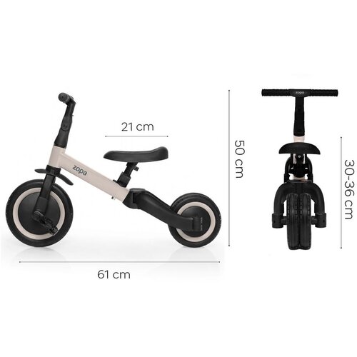 Zopa tricikl Razor Easy Ivory Beige Slike