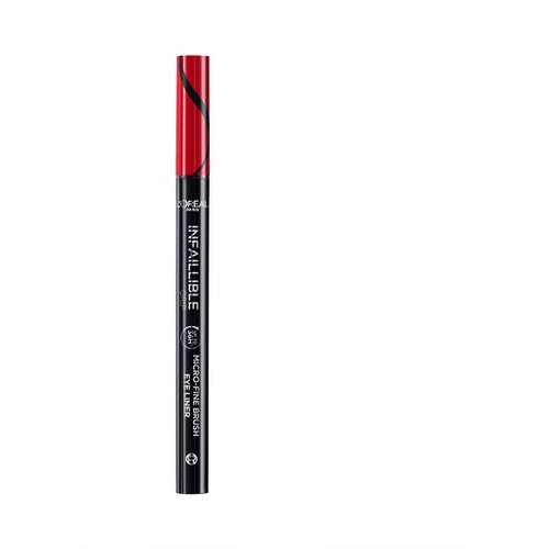 L´Oréal Paris Infaillible Grip 36H Micro-Fine Brush Eye Liner tuš za oči za preciznu primjenu 0,4 g nijansa 01 Obsidian Black Cene