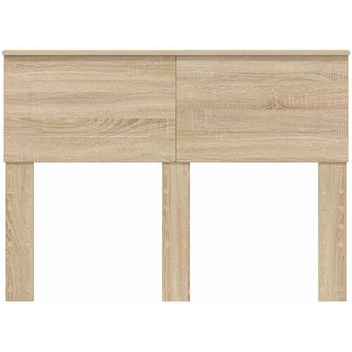 VidaXL uzglavlje s uzglavljem sonoma hrast 120 cm konstruirano drvo Slike