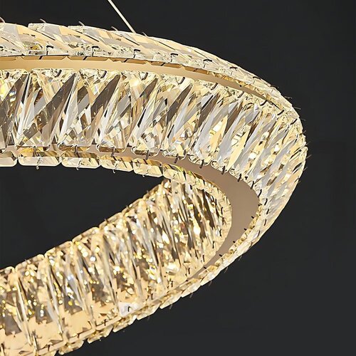Toolight LED viseća lampa APP1769-CP 80cm Zlatna Slike