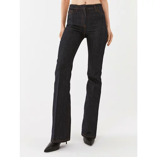 Twinset Jeans hlače 232TP2391 Mornarsko modra Regular Fit