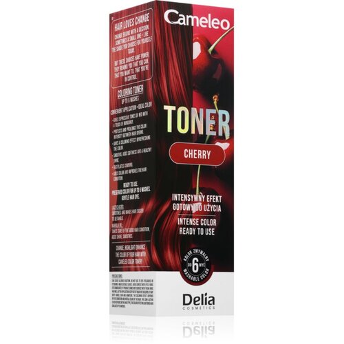 Delia Cosmetics Cameleo Toner toner u boji za kosu nijansa Cherry 75 ml Slike