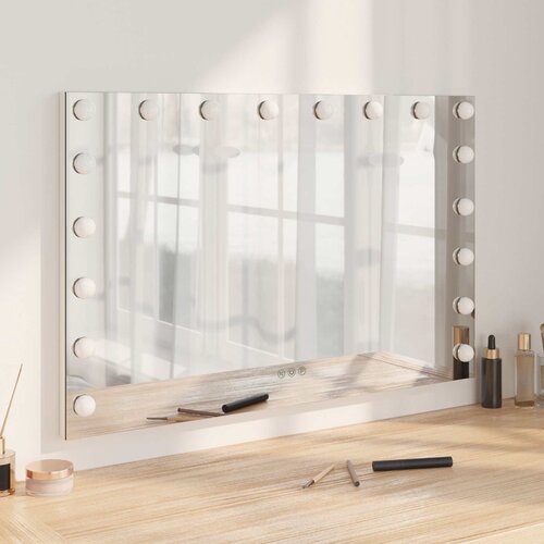  LED Ogledalo za Toaletni Stolić Bijeli 80 x 10 x 52,5 cm Cijene