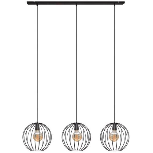  Luster na sajli MERCURE 3xE27/15W/230V crni Cene