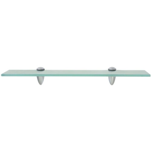  Zidne police 2 kom staklene 50 x 10 cm 8 mm Slike