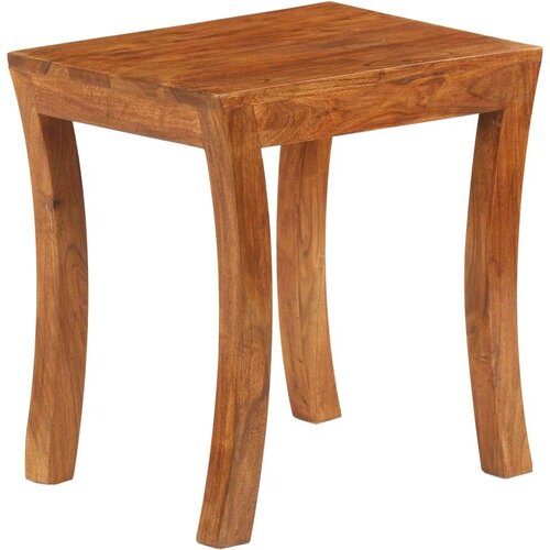 3 Komplet mizic 3 kosi trden akacijev les 50x35x50 cm rjave barve Slike