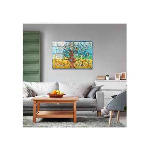 Wallity UV-211 70 x 100 multicolor decorative tempered glass painting Slike