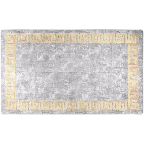  Perivi tepih sivo-zlatni 150 x 230 cm protuklizni