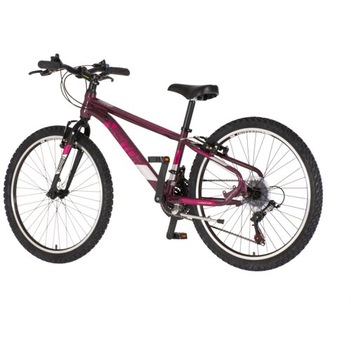 Visitor bicikl radiance 24" bordo roze Cene