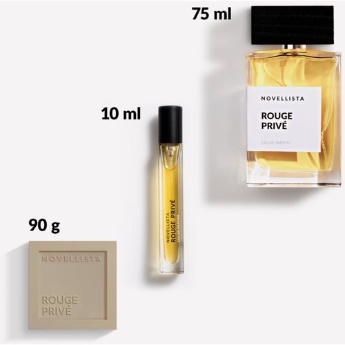 NOVELLISTA Rouge Priv&amp;eacute; luksuzno trdo milo za obraz, roke in telo za ženske 90 g Slike